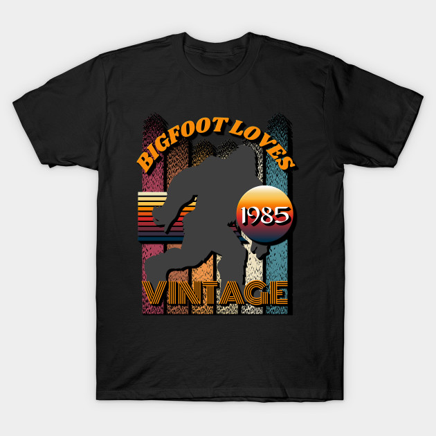 Bigfoot Loves Vintage 1985 by Scovel Design Shop